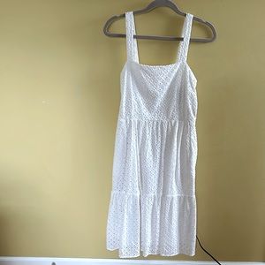 Beautiful white tiered dress